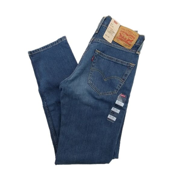 Levis 511 Mens 30X32 NWT Slim Fit Stretch Medium Wash Jeans